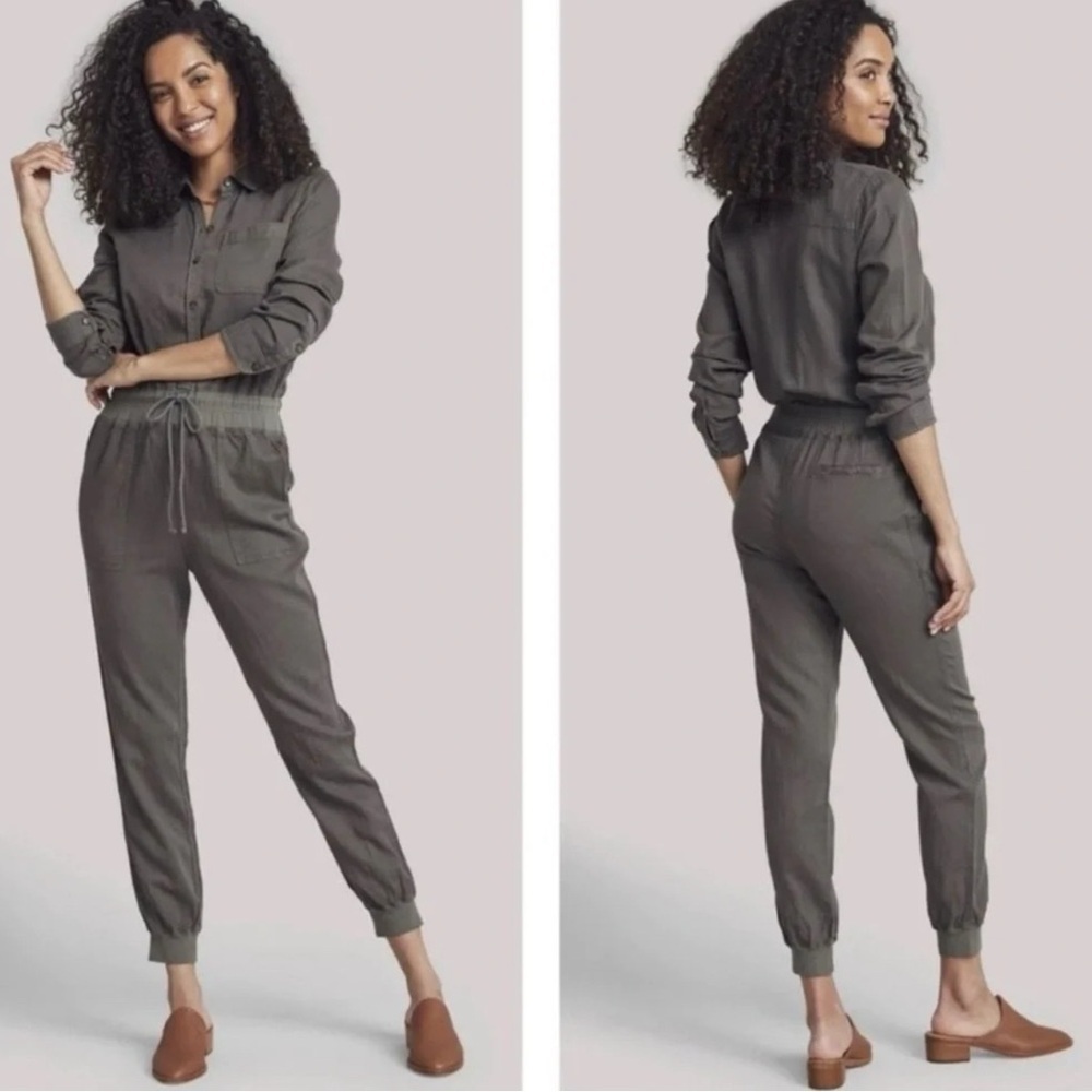 NEW FAHERTY Arlie Day™ Jumpsuit Surplus Green Large
